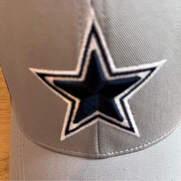 Dallas Cowboys Authentic Hat Gray With Logo Size L/XL - Picture 7 of 10